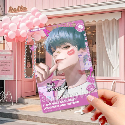 Kpop Demon Hunters Saja Boys acrylic photo card