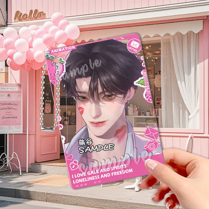 Kpop Demon Hunters Saja Boys acrylic photo card
